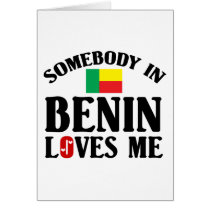 Somebody In Benin Card
