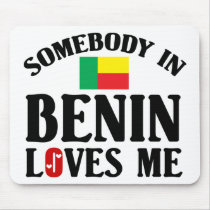 Somebody In Benin Mouse Pad