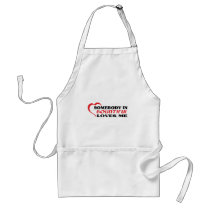 Somebody in Bountiful loves me t shirt Apron