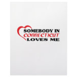Somebody in Connecticut Loves Me shirts Customized Letterhead