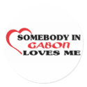 Somebody in Gabon Loves Me stickers by repofcountries Somebody in Gabon Loves Me stickers
