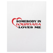 Somebody in Louisiana Loves Me shirts Personalized Letterhead