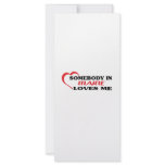Somebody in Maine Loves Me shirts Full Color Rack Card