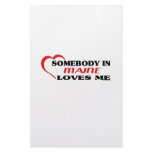 Somebody in Maine Loves Me shirts Stationery Paper