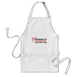 Somebody in Monroe loves me t shirt aprons