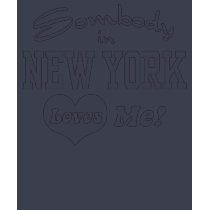 somebody in new york loves me! t-shirts
