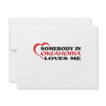 Somebody in Oklahoma Loves Me shirts Custom Invites