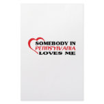 Somebody in Pennsylvania Loves Me shirts Stationery