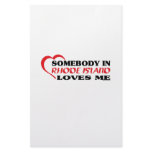 Somebody in Rhode Island Loves Me shirts Personalized Stationery