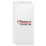 Somebody in Virginia Loves Me shirts Rack Card Design