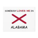 Somebody Loves Me In ALABAMA Post Card