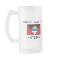 Somebody Loves Me In ANTIGUA Coffee Mugs