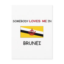 Somebody Loves Me In BRUNEI postcards