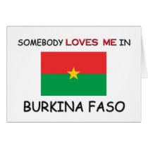 Somebody Loves Me In BURKINA FASO cards