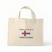 Somebody Loves Me In FAROE ISLANDS bags by flagshirt Somebody Loves Me In FAROE ISLANDS bags