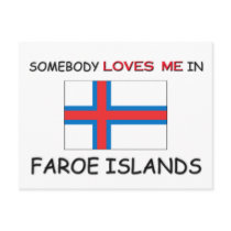 Somebody Loves Me In FAROE ISLANDS postcards by flagshirt Somebody Loves Me In FAROE ISLANDS postcards