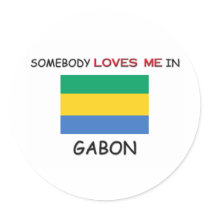 Somebody Loves Me In GABON stickers