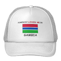 Somebody Loves Me In GAMBIA Hats