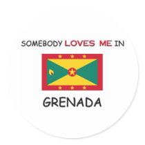 Somebody Loves Me In GRENADA stickers