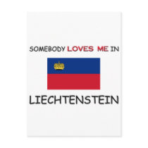 Somebody Loves Me In LIECHTENSTEIN postcards