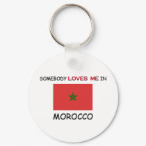 Somebody Loves Me In MOROCCO keychains