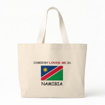 Somebody Loves Me In NAMIBIA bags by flagshirt Somebody Loves Me In NAMIBIA bags