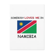 Somebody Loves Me In NAMIBIA postcards