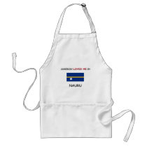 Somebody Loves Me In NAURU aprons
