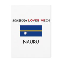 Somebody Loves Me In NAURU postcards