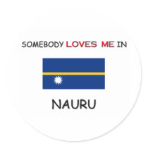 Somebody Loves Me In NAURU stickers
