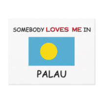 Somebody Loves Me In PALAU postcards