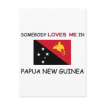 Somebody Loves Me In PAPUA NEW GUINEA postcards