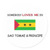 Somebody Loves Me In SAO TOMAE & PRINCIPE stickers