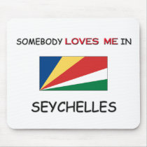 Somebody Loves Me In SEYCHELLES mousepads by flagshirt Somebody Loves Me In SEYCHELLES mousepads