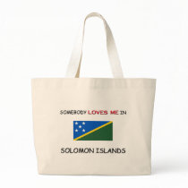 Somebody Loves Me In SOLOMON ISLANDS bags by flagshirt Somebody Loves Me In SOLOMON ISLANDS bags