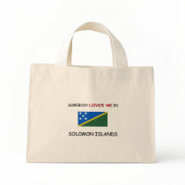 Somebody Loves Me In SOLOMON ISLANDS bags by flagshirt Somebody Loves Me In SOLOMON ISLANDS bags