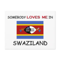 Somebody Loves Me In SWAZILAND postcards