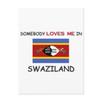 Somebody Loves Me In SWAZILAND postcards