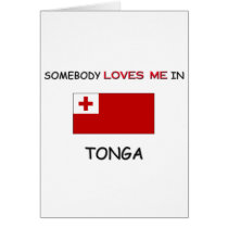 Somebody Loves Me In TONGA cards