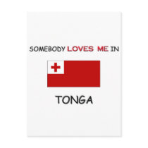 Somebody Loves Me In TONGA postcards