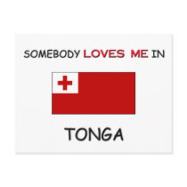 Somebody Loves Me In TONGA postcards