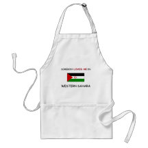 Somebody Loves Me In WESTERN SAHARA Apron