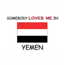 Somebody Loves Me In YEMEN t-shirts by flagshirt Somebody Loves Me In YEMEN t-shirts