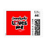 Somebody Loves Me Stamp