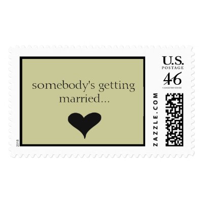 somebody's getting married... stamps by rubymonkey