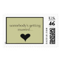 somebody's getting married... postage by rubymonkey somebody's getting married... postage