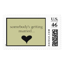 somebody's getting married... stamps