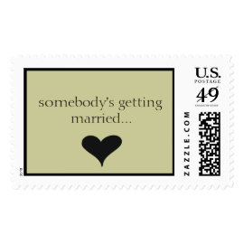 somebody's getting married... stamps