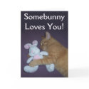 Somebunny Easter Card