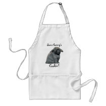 Somebunny's cookin' Apron by Customizables Somebunny's cookin' Apron
